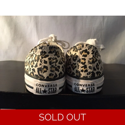 Converse All Star Animal Print Low Tops